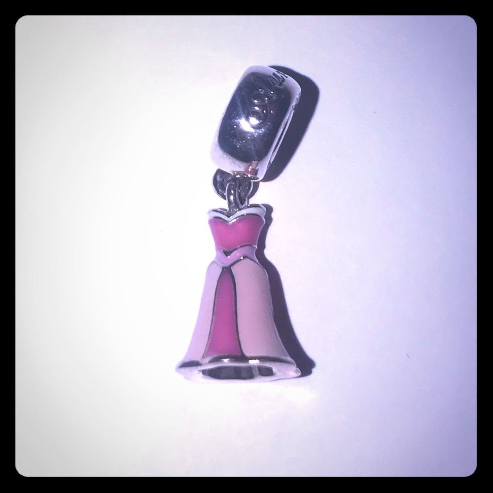 Pandora Aurora Sleeping Beauty Dress Charm Disney
